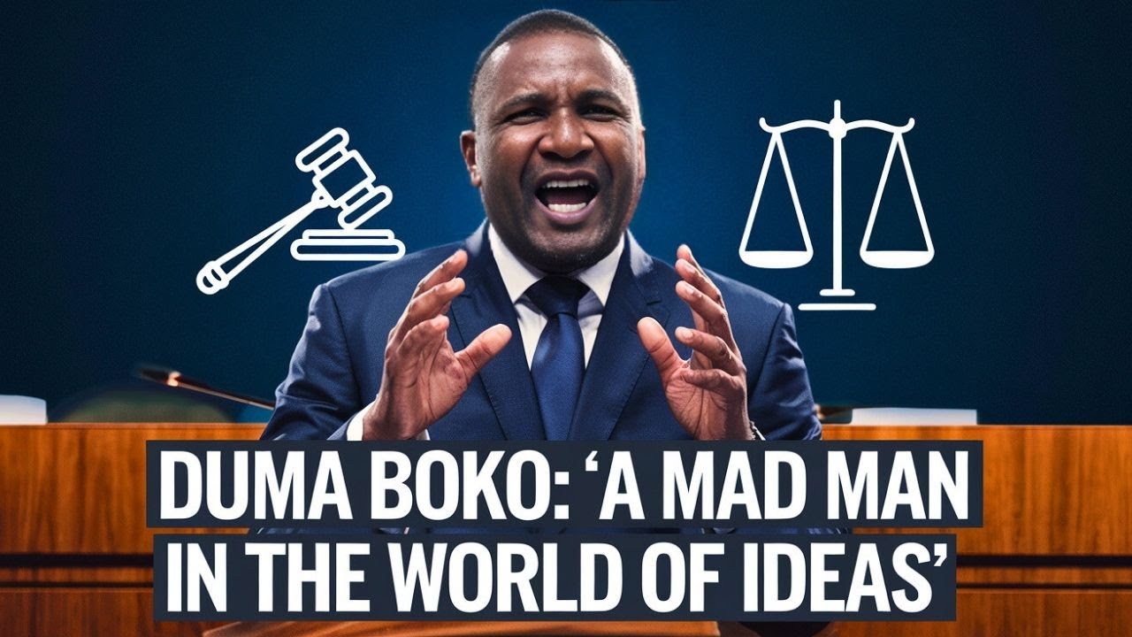 Duma Boko Declares Himself a 'Mad Man in the World of Ideas