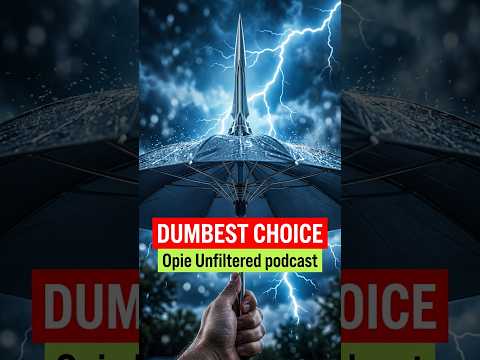 ​HOW IS HE ALIVE?! DUMBEST UMBRELLA CHOICE IN HISTORY ⚡️🤦‍♂️