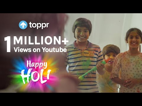 Toppr wishes you a Happy Holi! ??❤