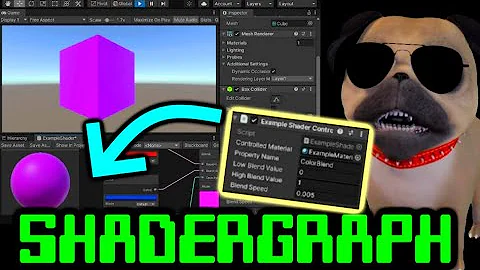 Unity : Shader Graph - Control Properties with C# Script 😎 [15 mins]