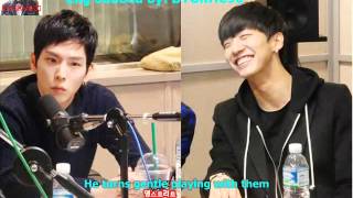 [ENG] BAP Jongup describe gentle and manly Bang Yongguk