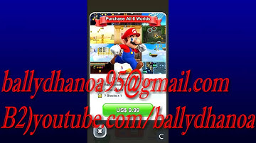 UNLOCK All  Worlds in Super Mario Run For FREE! Get In App Purchase of Mario Run Free  APPLE ID