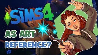 Using The Sims 4 as ART REFERENCE?? | It's a kind of magic! Using The Sims 4 as ART REFERENCE?? | It's a kind of magic!