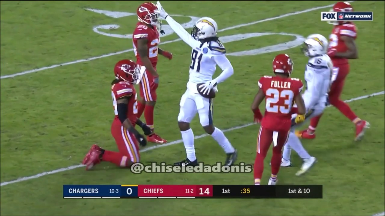 2018 NFL Week 15 TNF Game Highlight Commentary Chargers vs Chiefs