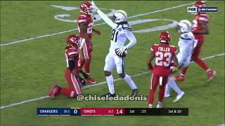2018 NFL Week 15 TNF Game Highlight Commentary Chargers vs Chiefs