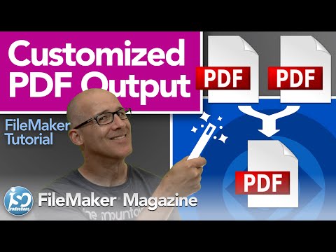Customized PDF Output from FileMaker
