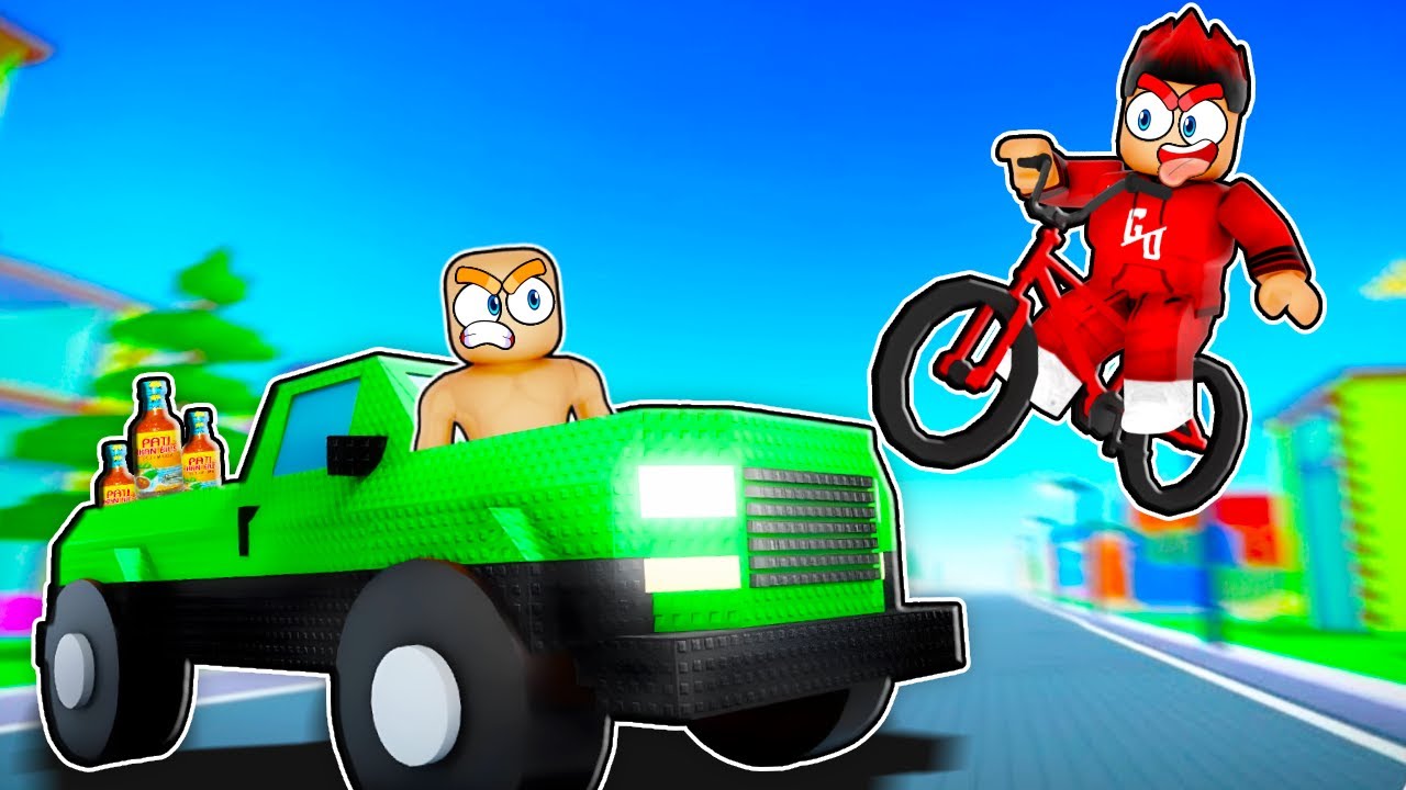 BASIKAL LAJAK LAWAN TRAK GERGASI — SIAPA JUARA? 🏆(Roblox Malaysia)