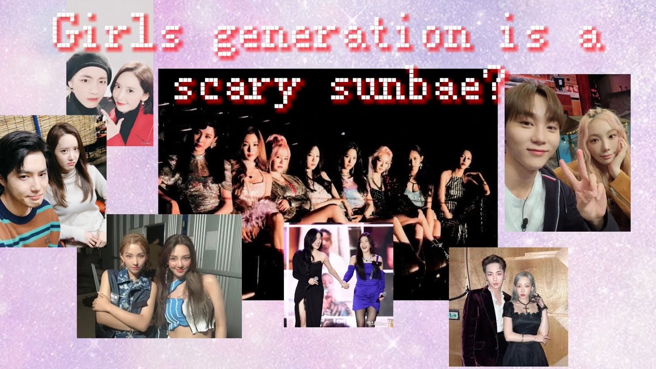 girls’ generation is a scary sunbae?