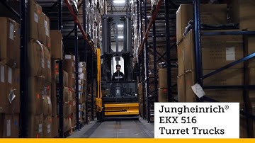 Jungheinrich® EKX 516 Turret Truck - Semi-Automation with Warehouse Navigation