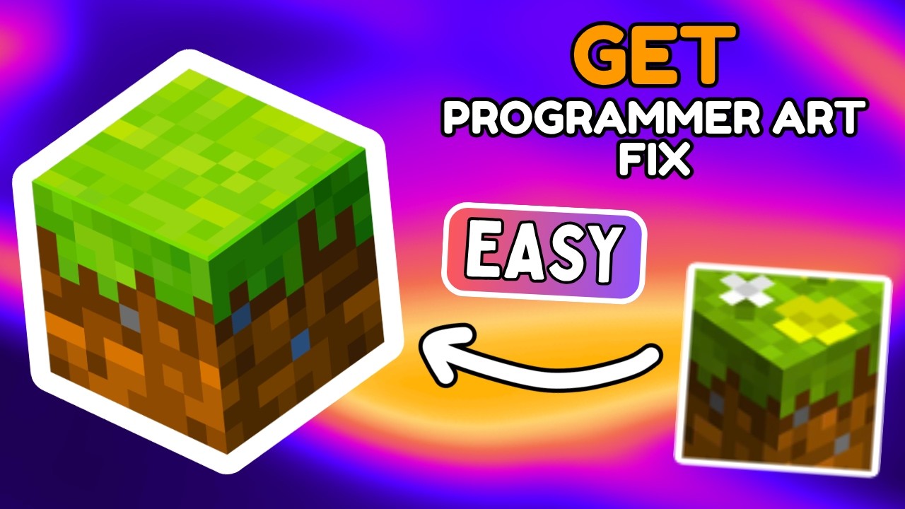 How To Download Programmer Art Fix For Minecraft Java 26.1.2 ...