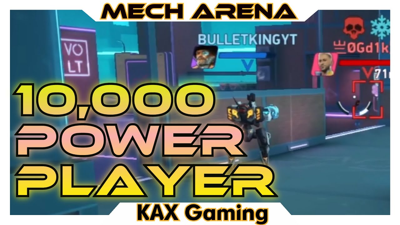 НАПРЯЖЕННО: ИГРОК СИЛЫ 10 000 с ОПУЩЕННЫМ АНГАРОМ сражается с нами в режиме 2 на 2 — Mech Arena с...