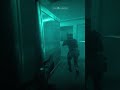 Mission Compromised! HVT Spotted in Dark Hallway!