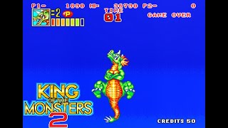 King of the Monsters 2: The Next Thing (1992) - Super Geon | Longplay |