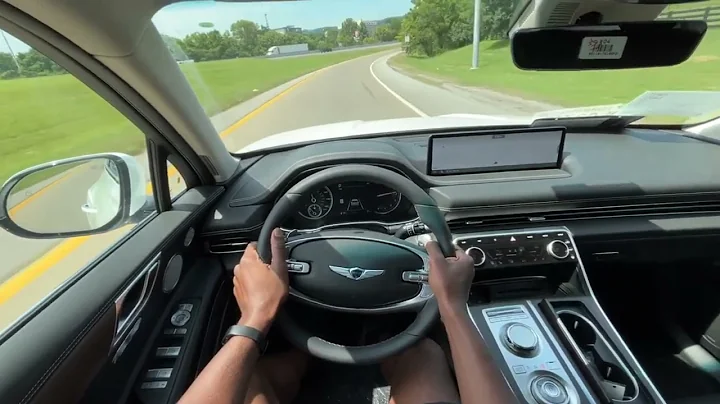 2024 Genesis GV80 2.5 Turbo 4 Cylinder POV Test Drive Review (Driving Impressions, Ride Quality)