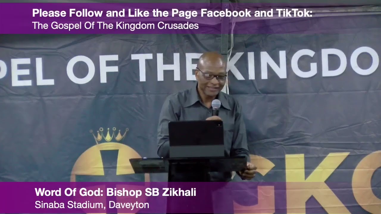 Bishop SB Zikhali Preached The Storm In JHB Daveyton