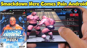 Smackdown Here Comes The Pain PS2 Android Gameplay (AetherSX2 - PS2 Emulator for Android)