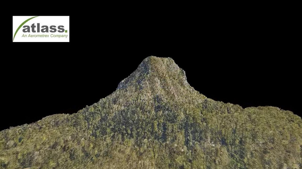 3D model of Mt Cooroora, near Pomona in Queensland