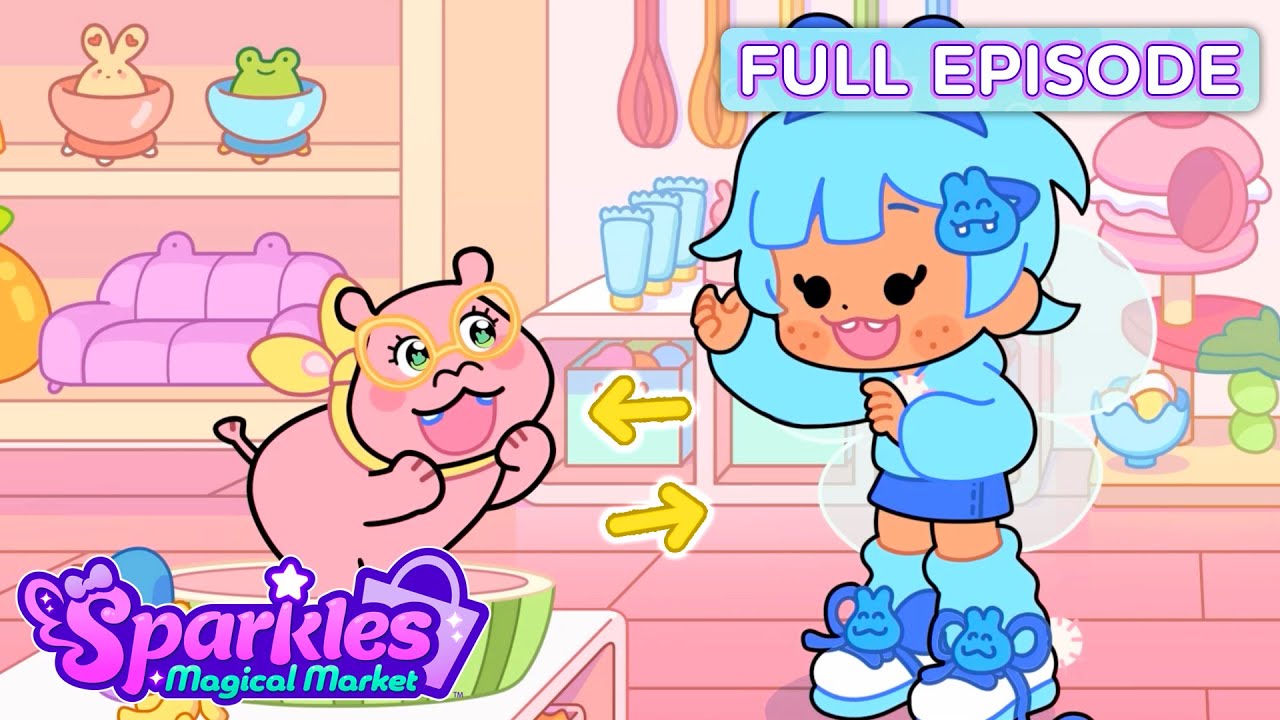 Body Swap with a Hippo?! 😱 | Sparkles Magical Market | Full Episode for Kids