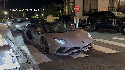 SUPERCARS in Monaco August 2025