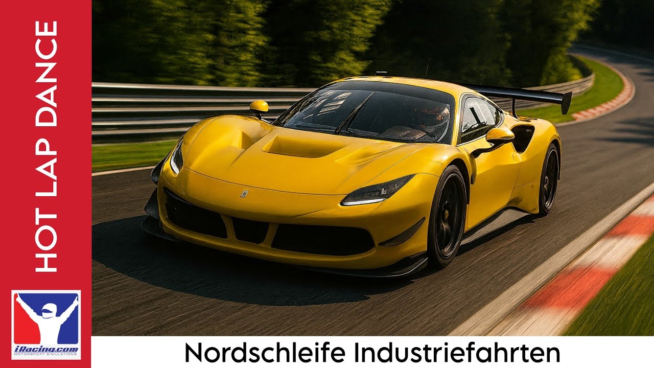 iRacing - Hotlap - Nordschleife Industriefahrten - Ferrari 296 GT3