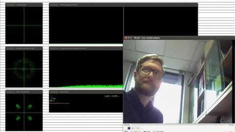 USRP 6 Msps DVBS Demod & Decode of 4 Mbps Video using leandvb