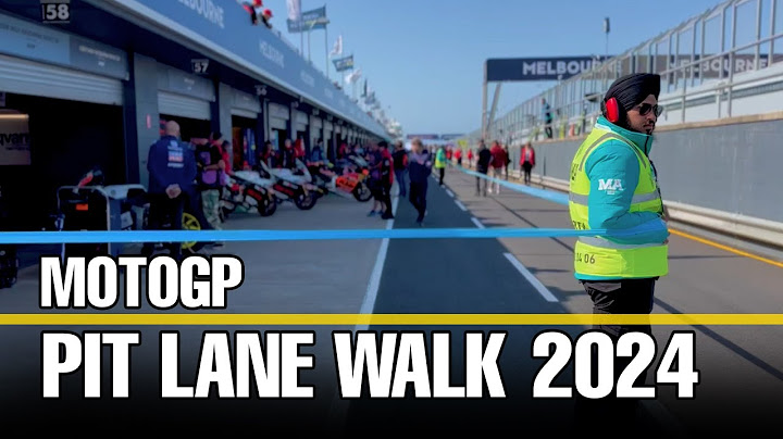 Pit walk MotoGP 2024