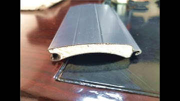 PU roller shutter door roll forming machine