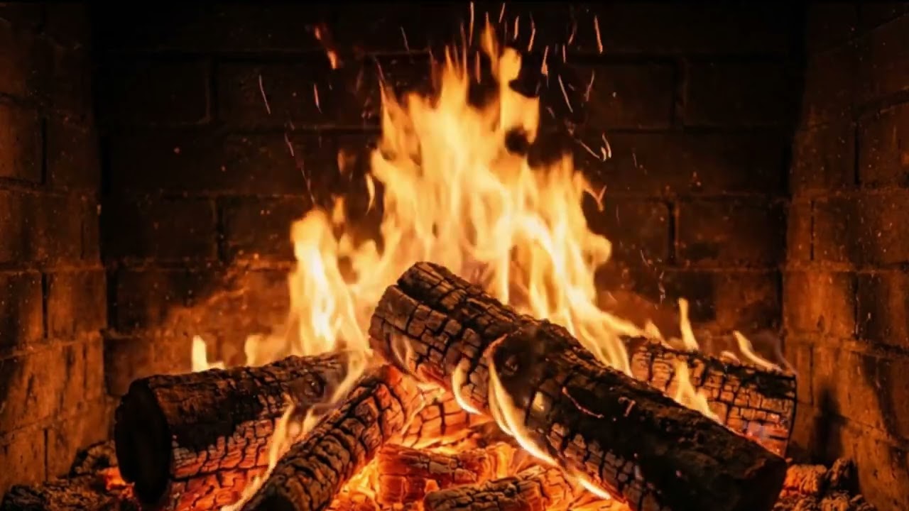 Fireplace 101 🔥 Cozy Crackling Fire Sounds for Deep Sleep, Stress Relief & Relaxation