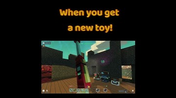 New Toy! #cubicodyssey #newgame #minecraftlikegames