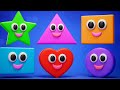 🎵 Shapes Song for Kids 🟣🔺🟨 | Fun Shape Rhymes &amp; Learning Video