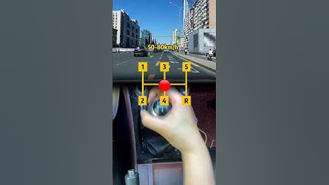 The speed corresponding to the car gear #Driving #skills #tips #knowledge #fpy #fac #shortsreels