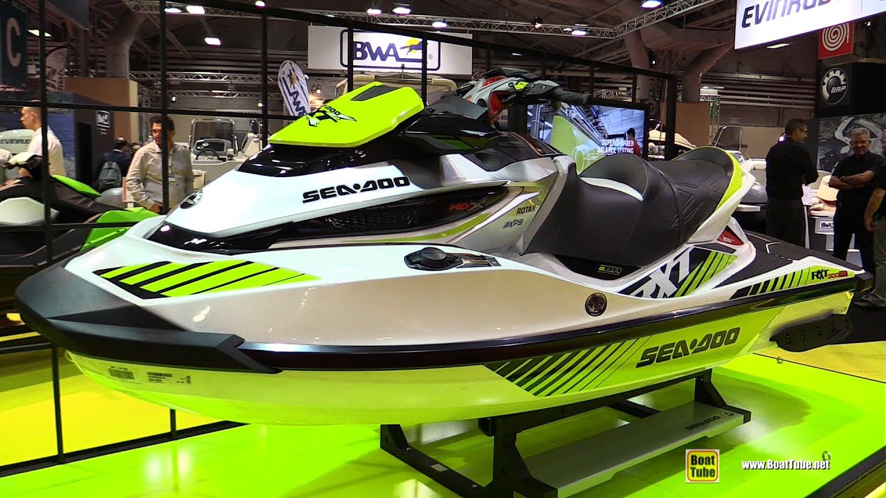 2016 Sea Doo RXT-X 300 Jet Ski - Walkaround - Debut at 2015 Salon 