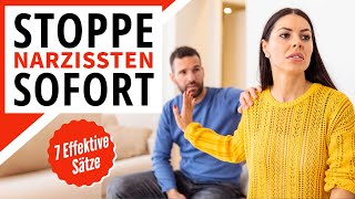 7 Sätze stoppen Narzissten sofort (Narzissmus abwehren)