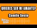 Camilo Sesto - Quieres Ser Mi Amante? (Versión Karaoke)