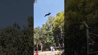 Sky high stunt on unexpected#flip #talentedboystunt #teambackflip #instagram #parkour