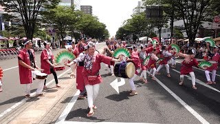#夢祭連粋樂 @ 仙台すずめ踊り (大流し①) 2019-07-28T10:40