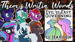 Them's Writin' Words: Fanfic Review Podcast 31 - 'evil Is Easy, Governing Is Harder' (cracky Comedy)