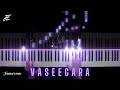 Vaseegara  zara zara minnale  piano cover  harris jayaraj  jennisons piano  tamil bgm ringtone