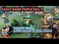 EARLY GAME TRIPLE KILL, LATE GAME 17 KILL ?? || NEW GAMEPLAY GATOTKACA 2021 BUILD TERSAKIT TERKUAT