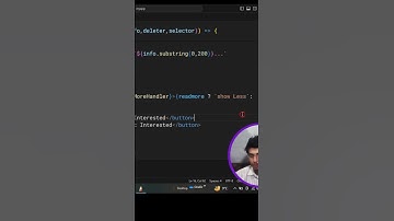 ShowLess and ShowMore feature in React js  #mernstackdeveloper #coding #shorts @Mr.Usamabaloch
