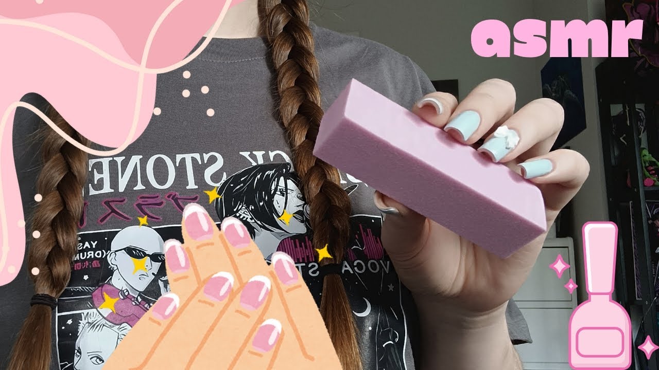 ASMR 💫 nail salon 💫 very quickly will do your nails 💅
