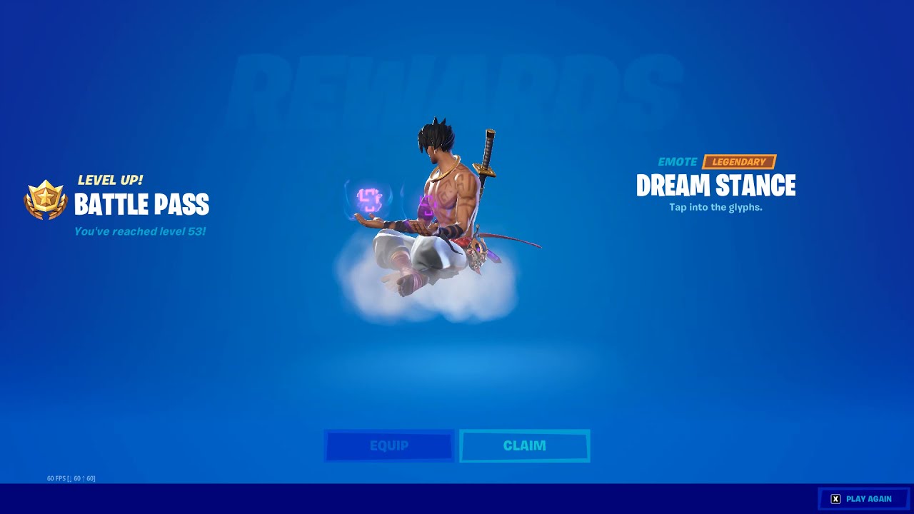 Unlocked New Dream Stance Emote Fortnite