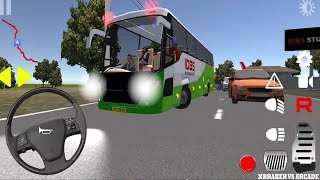 IDBS Bus Simulator vs IDBS Bus Lintas Sumatera Android GamePlay FHD screenshot 5