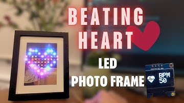 Make a Photo Frame that Beats with your Heart | DIY Arduino/ESP32 Project