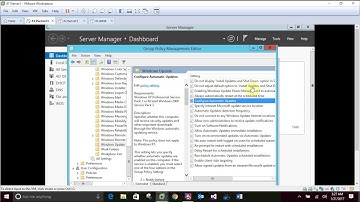 Microsoft Windows Server 2012/R2  Configuring Windows Update with Group Policy