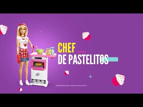barbie chef pastelitos