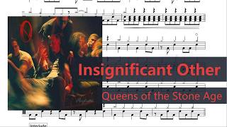 Queens Of The Stone Age - Insignificant Other | Drum Sheet Music (  Intermediate Rock Groove)