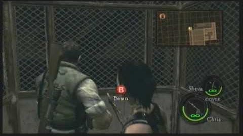 Play through and Review "Resident Evil 5": Chapter 1-2 Public Assembly Part Three