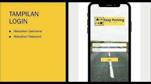PROTOTYPE APLIKASI  "EASY PARKING"  INTERAKSI MANUSIA DAN KOMPUTER