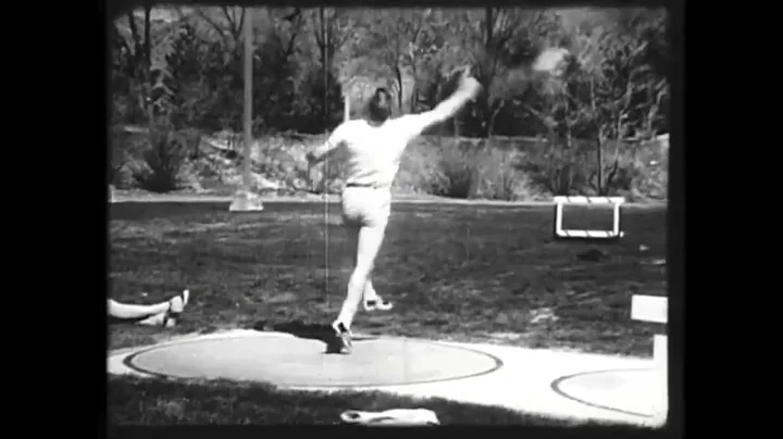 Glen Passey Discus throw Training Film 1950s
